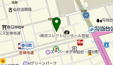 JAPANESE DINING BAR(ジャパニーズ ダイニング バー) 歡の季の地図画像