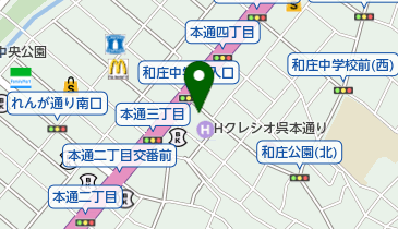 エーデルワイス洋菓子店の地図画像