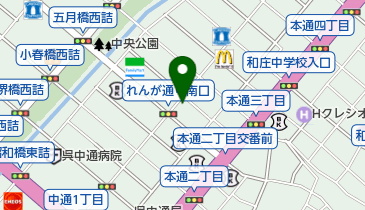 多幸膳の地図画像