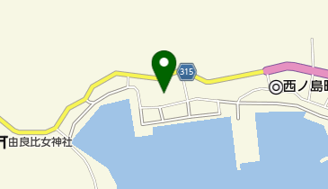 にしわき鮮魚店の地図画像