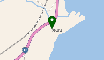 海賊料理海山荘の地図画像