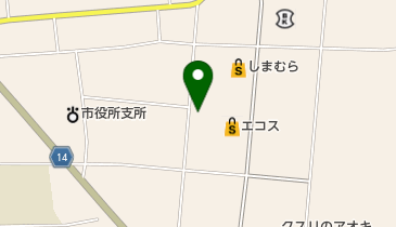 お醤油屋さんのおせんべい本舗 本店の地図画像