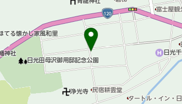 日光甚五郎煎餅 日光本店の地図画像