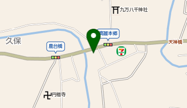 阿里山Cafeの地図画像