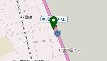 ブルーシール 福生店の地図画像