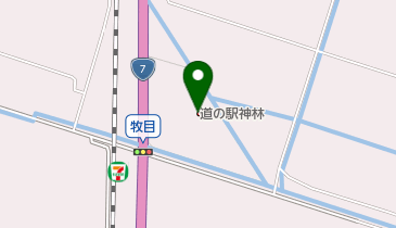 道の駅 神林の地図画像