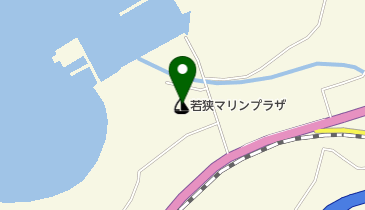 若狭マリンプラザの地図画像