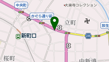 寿司竹の地図画像