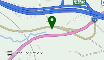 自然薯 やま里の地図画像