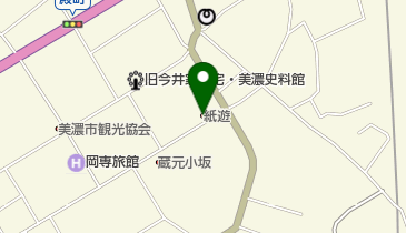 和紙の店 紙遊の地図画像