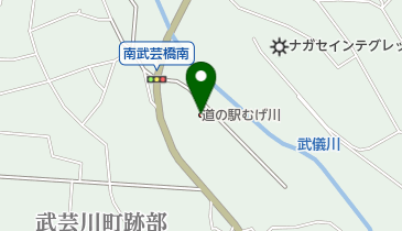 道の駅 むげ川の地図画像