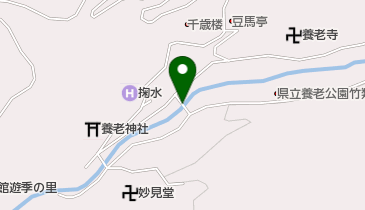 渡月橋の地図画像