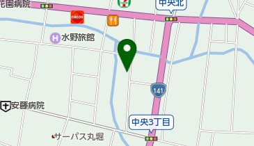 コラボ食堂の地図画像