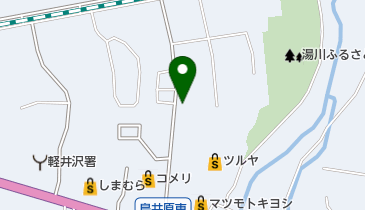 じねんや 軽井沢バイパス店の地図画像