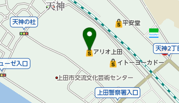 きびや アリオ上田店の地図画像