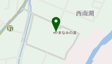 やまなみの湯の地図画像