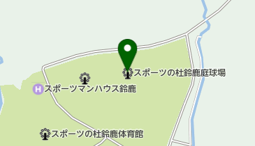 スポーツの杜 鈴鹿 庭球場(鈴鹿スポーツガーデン庭球場)の地図画像