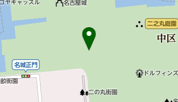 名古屋城きしめん亭の地図画像