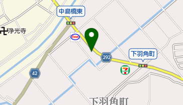 讃州手打ちうどん 我流の地図画像