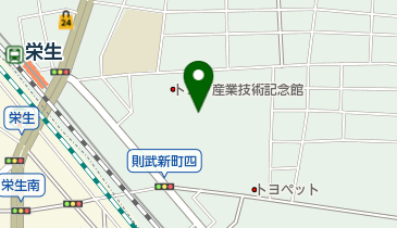 トヨタ産業技術記念館 ミュージアムカフェの地図画像