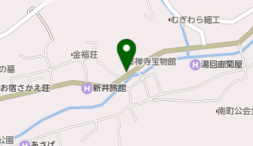 ゆかわ食堂の地図画像