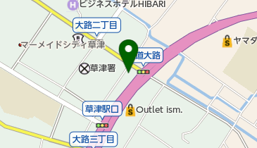 うばがもちや 本店の地図画像