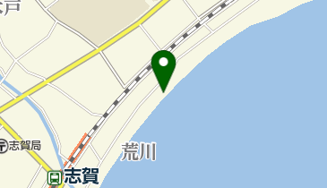 松の浦水泳場の地図画像