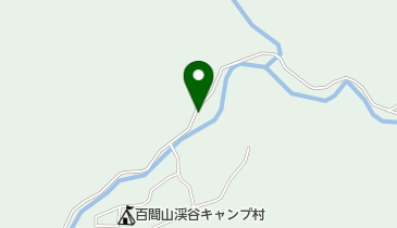 百間山渓谷の地図画像