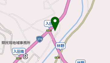 西の屋 美作店の地図画像