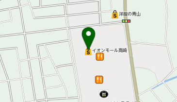 イオンホール高崎の地図画像