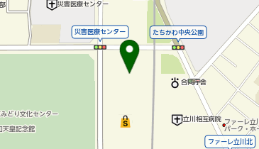 立川ステージガーデンの地図画像