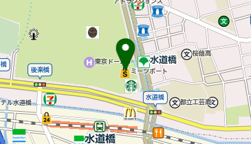 Kanadevia Hall(東京ドームシティホール)の地図画像