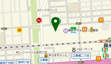 すみだトリフォニーホールの地図画像