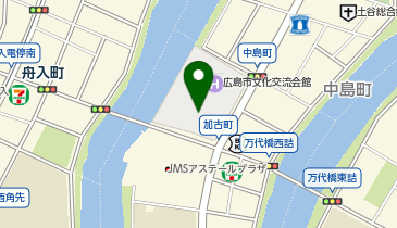 広島文化学園HBGホールの地図画像