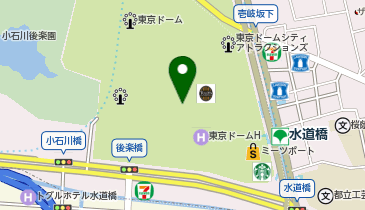 東京ドームプリズムホールの地図画像
