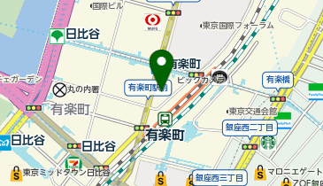 有楽町よみうりホールの地図画像