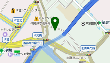 ベルサール汐留の地図画像