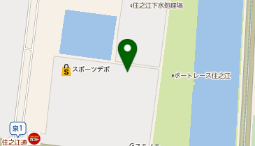 GORILLA HALL OSAKA(ゴリラホール大阪)の地図画像