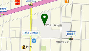 OKBふれあい会館(サラマンカホール)の地図画像