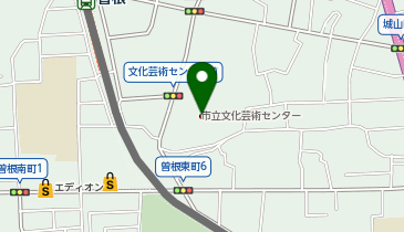 豊中市立文化芸術センターの地図画像