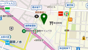 神田明神ホールの地図画像