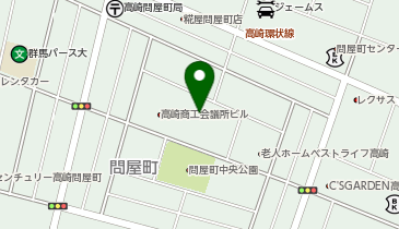 ビエント高崎の地図画像