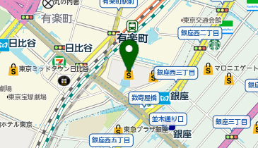 有楽町朝日ホールの地図画像