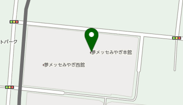 夢メッセみやぎ(みやぎ産業交流センター)の地図画像