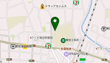 日本工学院アリーナの地図画像