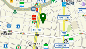 ベルサール神田の地図画像