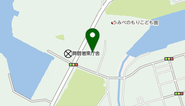 舞鶴市総合文化会館の地図画像