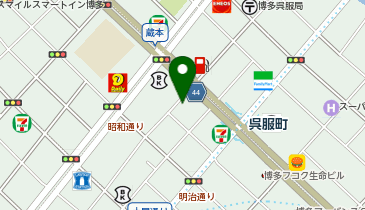 もつ幸の地図画像