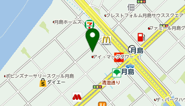 月島もんじゃストリート 中央区 複合施設 商業施設 104 0052 の地図 アクセス 地点情報 Navitime