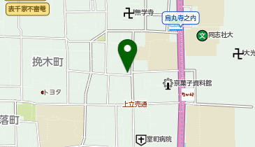 辛麺屋 鯱輪 京都今出川店の地図画像